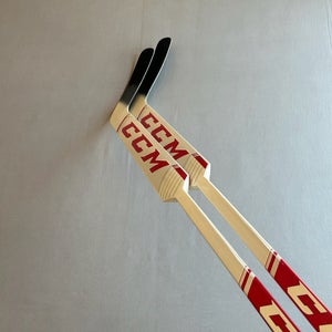 *2 Pack* of New Senior CCM Extreme Flex E4.9 27" Paddle Full Right Goalie Sticks