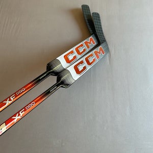 *2 Pack* of New Senior CCM XF Pro Regular Goalie Stick 26" Paddle Pro Stock
