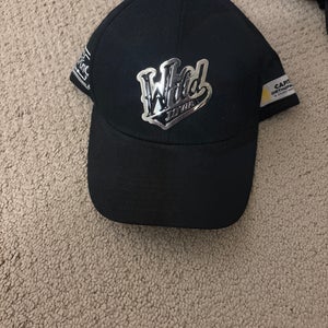 Minnesota Wild Hat Black Men's One Size Fits All  Hat (Used)