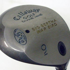 Callaway Big Bertha War Bird 9 wood (Graphite GEMS, LADIES) Divine Nine 9w Golf