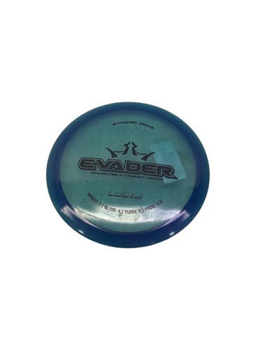 Used Dynamic Discs EVADER LUCID Disc Golf Driver Royal Blue 11347-S000250606