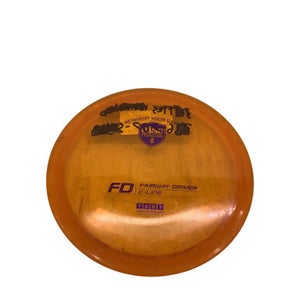 Used Discmania FD C LINE Disc Golf Driver Orange 11347-S000250593