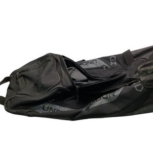 Used Under Armour WHEELED BAG BB/SB Player Wheeled Bag Black 11347-S000250668