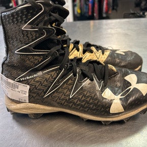 Used Under Armour Adult FB Cleats Black Senior 6.5 11868-S000063788