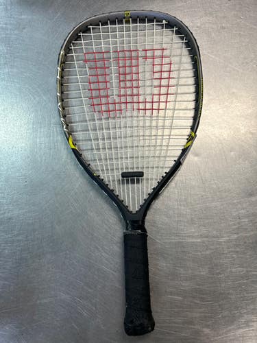 Used Wilson MACH 3 Adult Racquetball Racquet Grey 4" 11868-S000063727