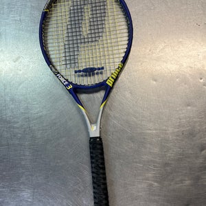 Used Prince FROCE 3 Adult Tennis Racquet Royal Blue 4 3/8" 11868-S000063725