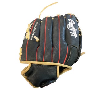 Used Rawlings HIGHLIGHT 11.5 RHT BB/SB Glove RH Throw Black 11 1/2" 11479-S000397706