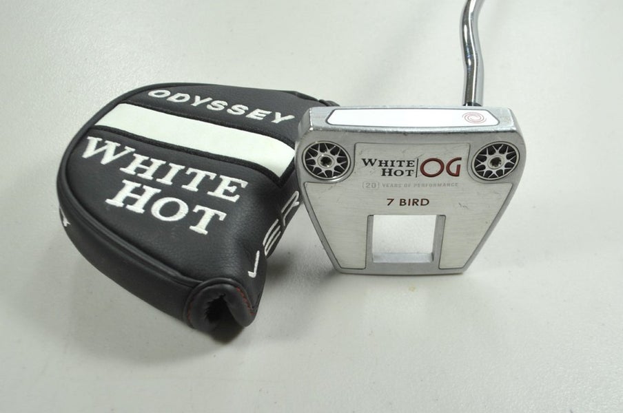 Odyssey White Hot OG 7 Bird 35" Putter Right Steel with Head Cover # 198080