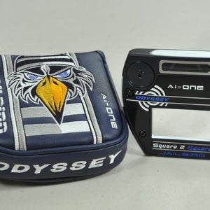 Odyssey Ai-ONE Square 2 Square Jailbird 34" Putter RH Steel with Cover # 198586