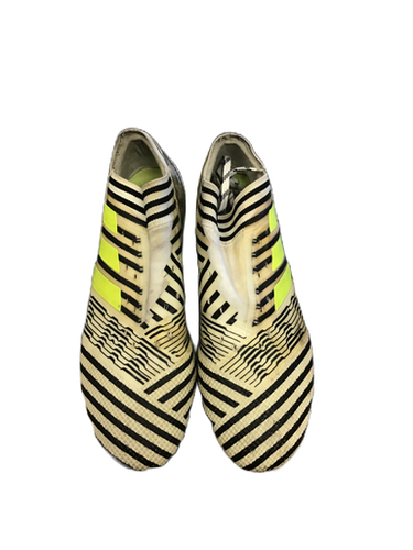 Used Adidas BB6075 Soccer Cleats White Senior 10 11730-S000065646