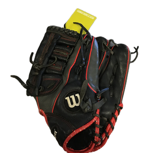 Used Wilson A500 BB/SB Glove RH Throw Black 12 1/2" 11730-S000065686