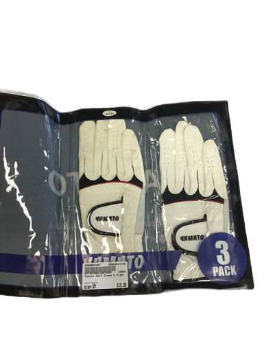 Used Mens Golf Glove White SM 11730-S000065367