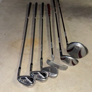 Junior US Kids Golf Ultralight WT-10u 60” 6 Club Stand Set