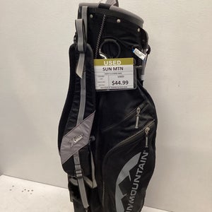 Used Sun Mtn SWIFT X Mens Stand Bag Black 11443-S000195560