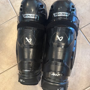 Senior Bauer 15" Shin Pads  (Used)