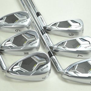 Ping G430 6-W,45* Iron Set Regular Flex Black Dot Right AWT 2.0 Steel # 198535