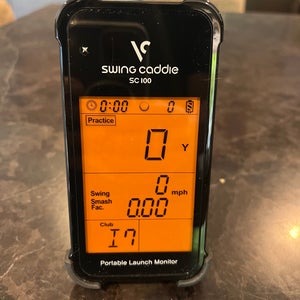 Swing Caddie SC100 with Carrying Case  (Used)