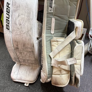 Large  Bauer Goalie Leg Pads (Used)