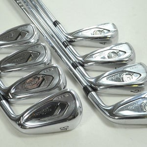 Titleist T200 2019 4-PW,48* Iron Set Regular Flex Right AMT R300 Steel # 198737
