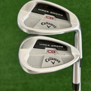 Callaway Mack Daddy CB 2 Wedge Set (52 & 56 Degrees)