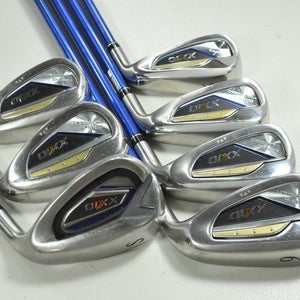 XXIO Thirteen 13 6-PW,AW,SW Iron Set Regular Flex Right DST 47g Graphite #198725