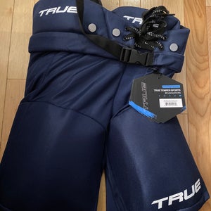 New True Catalyst 5x4 Hockey Pants Junior Large Navy