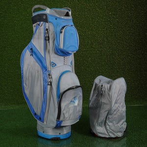 SUN MOUNTAIN SYNC LADIES CART BAG 15 WAY DIVIDERS GOLF BAG, 3 LEAF LOGO