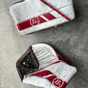 Warrior R/G5 Jr Glove Blocker Set