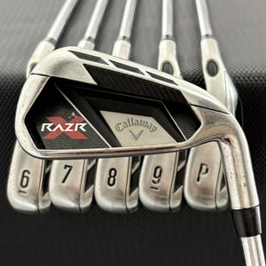 CALLAWAY RAZR X IRON SET 5-P