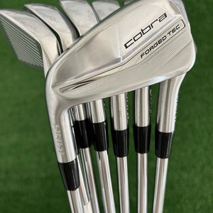LH Cobra King Forged Tec 23 Iron Set 4-P / KBS $-Taper Lite Regular