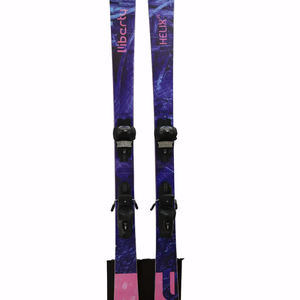 Liberty Helix 88 Used 2024 Skis (168cm) with Tyrolia Attack 11 Bindings