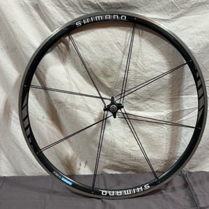 Shimano Dura-Ace WH-7701 16-Paired Spoke Black Aluminum 700C Front Wheel LOOK