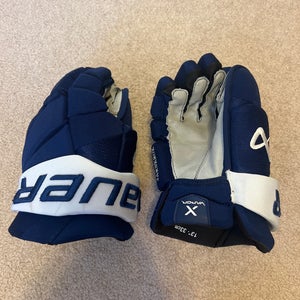 Bauer Vapor Hyperlite Gloves 13" Pro Stock (Used) Toronto Maple leafs