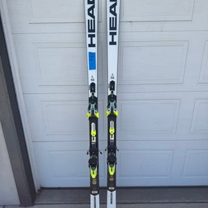Men's 2019 Racing 193 cm HEAD World Cup Rebels i.GS RD Skis With Bindings Max Din 20 (Used)
