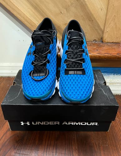 Blue Men's Adult Size M 7.5 (W 8.5) Under Armour Shoes (New)
