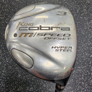Used Cobra KING COBRA M SPEED OFFSET Mens Fairway Wood RH 3 Wood 11849-S000027772