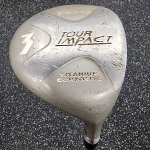 Used Spalding TOUR IMPACT Mens Fairway Wood RH 3 Wood 11849-S000027773
