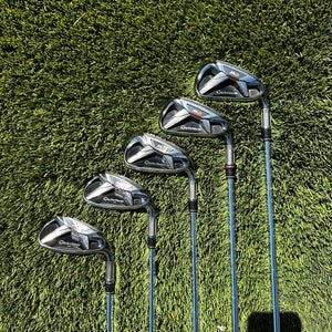 Men's TaylorMade M2 Right Handed Iron Set Regular Flex 5 Pieces Steel Shaft (Used)