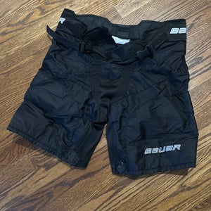 Black Jr Large Bauer Supreme S190 Pant Shell (Used)