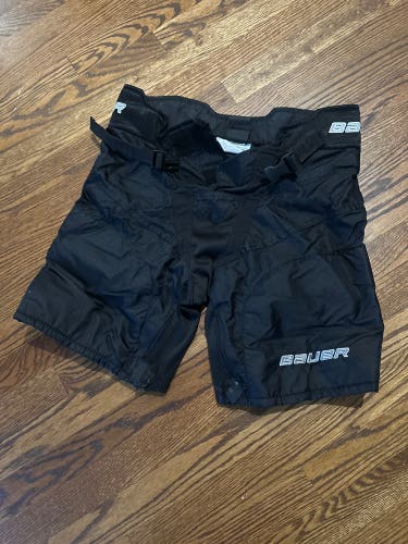 Black Jr Large Bauer Supreme S190 Pant Shell (Used)
