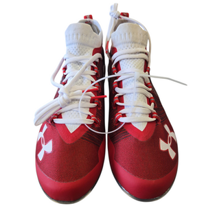 Used Under Armour Adult FB Cleats Red Senior 9 11617-S000327753