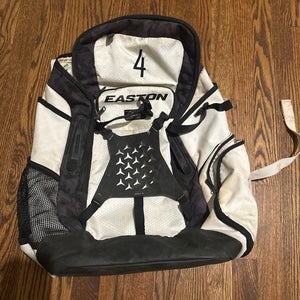Used White Easton Walk Off Mojo Baseball Bag
