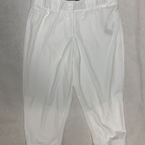 Adidas Instinct Knicker Softball Pant Women's M White JZ5445