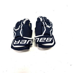 Used Bauer 150 Youth Gloves Navy Blue 9" 11860-S000293772