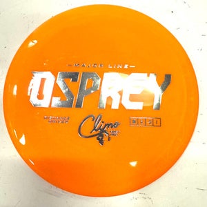 Used CLIMO OSPREY MAJOR LINE Disc Golf Driver Orange 175g 11860-C000293740