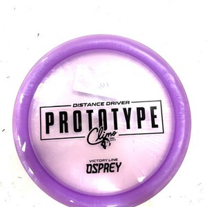 Used PROTOTYPE CLIMO VICTORY OSPREY Disc Golf Driver Purple 166g 11860-C000293708