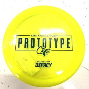 Used PROTOTYPE CLIMO VICTORY OSPREY Disc Golf Driver Yellow 166g 11860-C000293703
