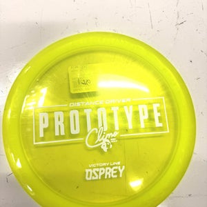 Used PROTOTYPE CLIMO VICTORY OSPREY Disc Golf Driver Yellow 168g 11860-C000293698