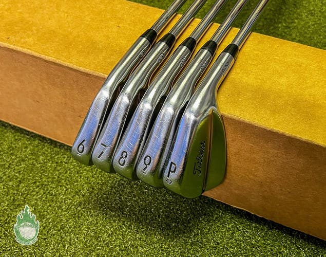 Used RH Titleist 620 MB Forged Irons 6-PW Project X 6.5 X-Stiff Steel Golf Set