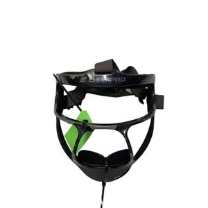 Used Champro BLACK BB/SB Fielders Mask Black Fits all 11347-S000250709